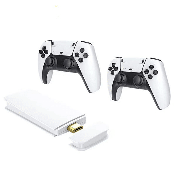 2.4G Wireless 4K HD Game Console with Game Stick
